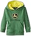 John Deere Toddler Boys JD Logo Fleece Hoodie, Green, 4T