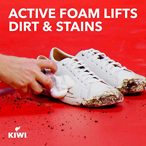 KIWI Quick Dry Shoe Cleaner Use for Dirt on Sneakers, Tennis Shoes