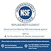 Waterdrop UKF8001 Refrigerator Water Filter 4, Replacement for Whirlpool® EDR4RXD1, EveryDrop® Filter 4, Maytag® UKF8001AXX-750, UKF8001AXX-200, 46-9006, Puriclean II, WF-UKF8001, WD-F07