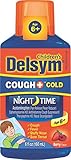 Delsym Children's Night Time Cough and Cold Liquid-Mixed Berry-6 oz