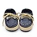 Voberry® Newborn Baby Boys' Premium Soft Sole Infant Prewalker Toddler Sneaker Shoes ( 6~12 Month, Dark Blue)