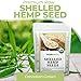 Healthworks Shelled Hemp Seeds Organic (64 Ounces / 4 Pound) (2 x 2 Pound Bags) | Premium & All-Natural | Canadian or European Sourced | Contains Omega 3 & 6, Fiber and Protein | Great with Shakes