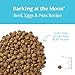 Solid Gold Dry Dog Food for Adult & Senior Dogs - Made with Real Beef, Egg, and Pea - Barking at The Moon High Protein Dog Food for Energy, Digestive and Immune Support - 24 LB Bag