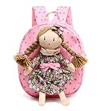 Swesy Cute Baby Girls Toddler Plush Backpack Pupils Schoolbag Nursery Rucksack