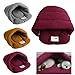 OHTOP Pet Dog Cat Nest Bed Soft Warm Cave House Winter Sleeping Bed Mat for Small Newborn Cat(Small)