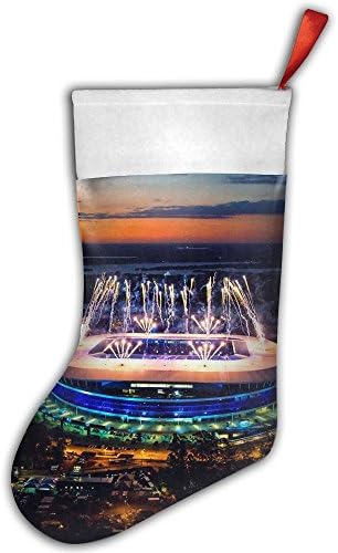 PKEIWE Gremio Porto Alegre Soccer Clubs Stadium Christmas Stocking Home Party Decorate