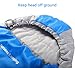 Norsens Sleeping Bag Ultralight Lightweight Compact Mummy Design Sleeping Bags for Camping Backpacking Hiking & Outdoor Activities, with compression bag, Adults