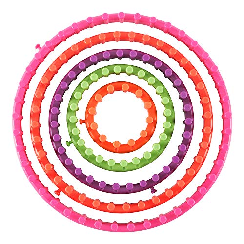 2 Novelinks+Round+Knitting+Looms+Set