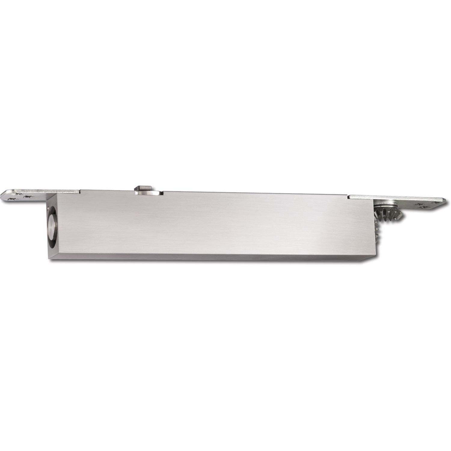 GEZE 101759 Türschließer integriert, Achse verlängert, silberfärbig Door Closer Integrated Boxer, EN 2-4, axle 4 mm Extended, Silver-Coloured