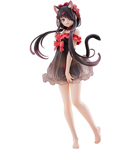 Amazon.com: QAHEART Tokisaki Kurumi Figure 1/8 Scale Anime Action