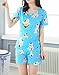 MyFav Big Girls Milk Cow Kawayi Sleepwear Cute Leisure Loungewear Pajama Nighty