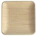 Brheez Palm Leaf Disposable Bamboo Style Square Plates 6