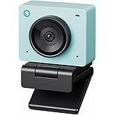 OBSBOT Meet 2-4K Webcam for PC with 1/2" Sensor, AI Framing & Autofocus, Beauty Mode, Lightweight, Gesture Control, HDR, Dual