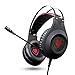 Jeecoo Gaming Headset USB Stereo Bass Gaming Headphones Over-ear PC Headset with Microphone for Computer PC Laptop Smart Phone – Blackthumb 1