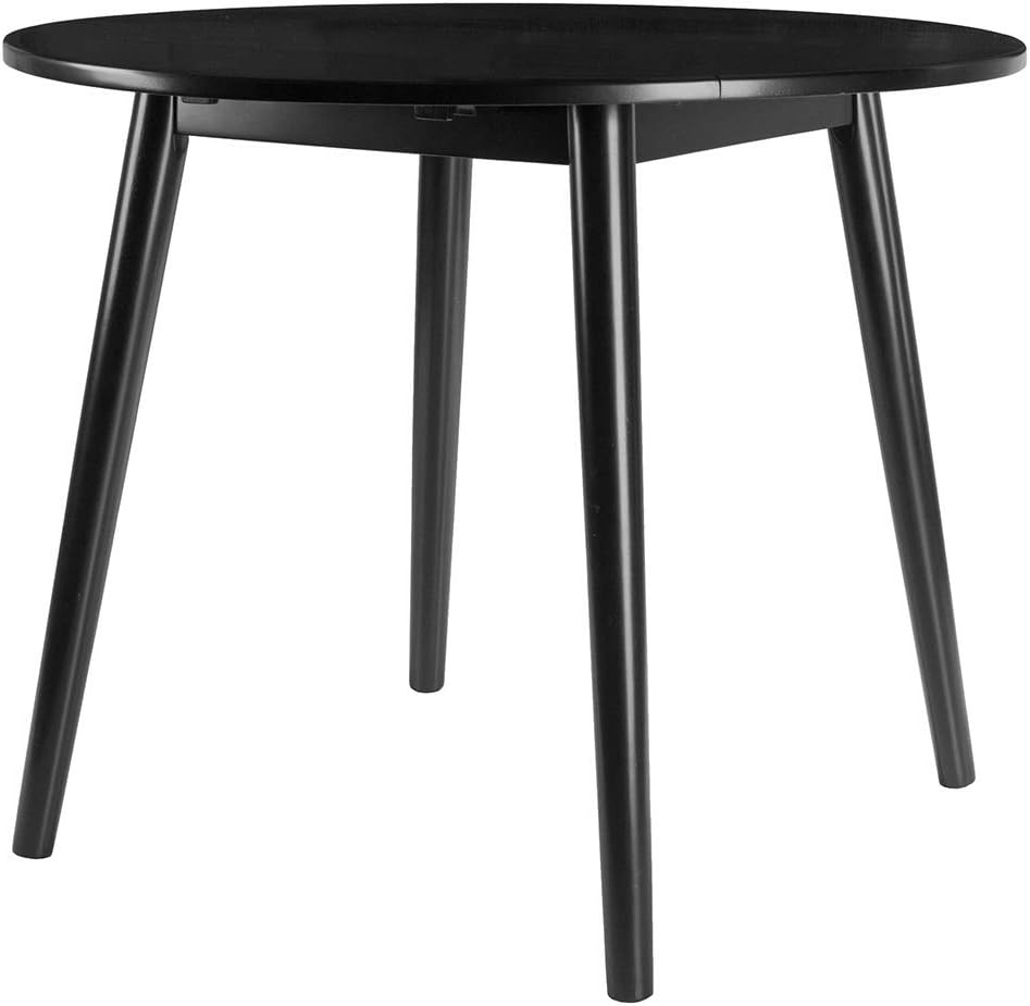 Best Round Mid Century Modern Dining Room Table With Leaf