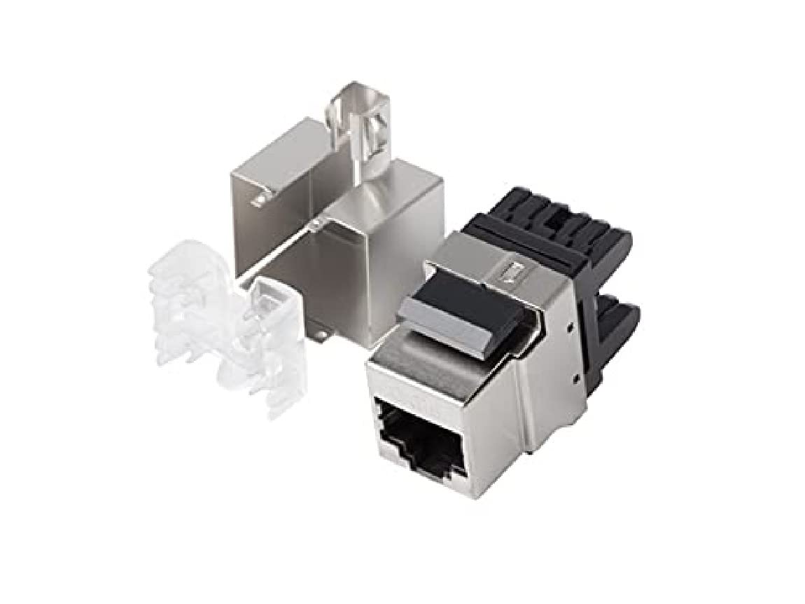 Lanberg KSF6-1000 RJ45 Cat.6 FTP 180 Degree Ethernet Keystone Connector