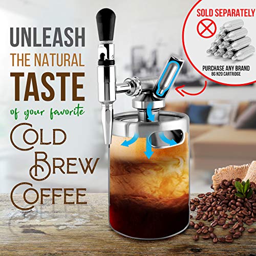 Nitro-Cold-Brew-Coffee-Maker-Home-Brew-Coffee-Keg-Nitrogen-Coffee-Machine-Dispenser-System-w-Pressure-Relieving-Valve-Kit-Stout-Creamer-Faucet-NutriChef-NCNTROCB10