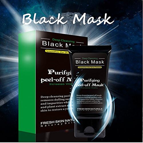 TBEA Blackhead Remover Mask Removes Blackheads Suction Black Mask Deep Cleansing Face Mask Black Mud -1 PACK