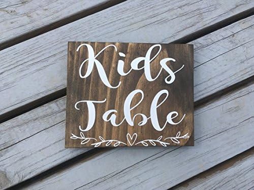 rustic kids table