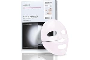 Mediheal Hyper Collagen_Collagen Real Deep Mask 4pcs | Collagen Gel Mask for Multi-lifting Care | Achieves Bouncy Skin | Boosts Pore Elasticity | 30mins Quick Care | Extra Hydration