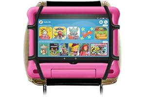 Tablet Holder Car, Truck Headrest Mount, Universal Car iPad Holder with Silicone Net for Allen Kindle Fire, iPad and Tablet w