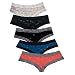 Fiori Women's Sexy Hipster Cheeky Lace Panty (Large, Multicolor 2)