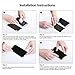 Joylink Mirror Tempered Glass Anti Spy Privacy Screen Protector Compatible with Samsung Galaxy Note 5,9H Hardness,Ultra-Thin 0.33mm,High Defintion Clear,Explosion-Proof,Anti Scratch Shatter,Black