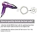 10Pcs Clear Spiral Hair Ties No Crease Elastic Ponytail Holders Phone Cord Traceless Hair Ties for Women Thick Hair by Accmor On Sale