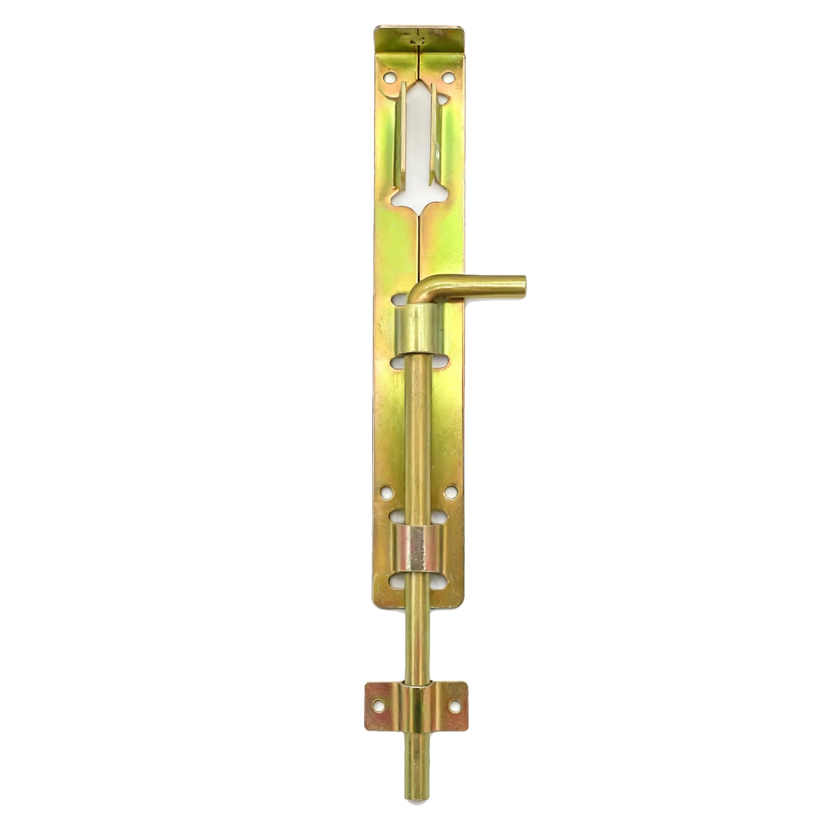 OXTXO 12-Inch Extra Heavy Duty Gate Bolt (300mm) – Long Slide Bolt Latch with Safety Notch – Robust Manual Security Bolt for Large Barn Doors, Farm Ranch Gates & Industrial Warehouses