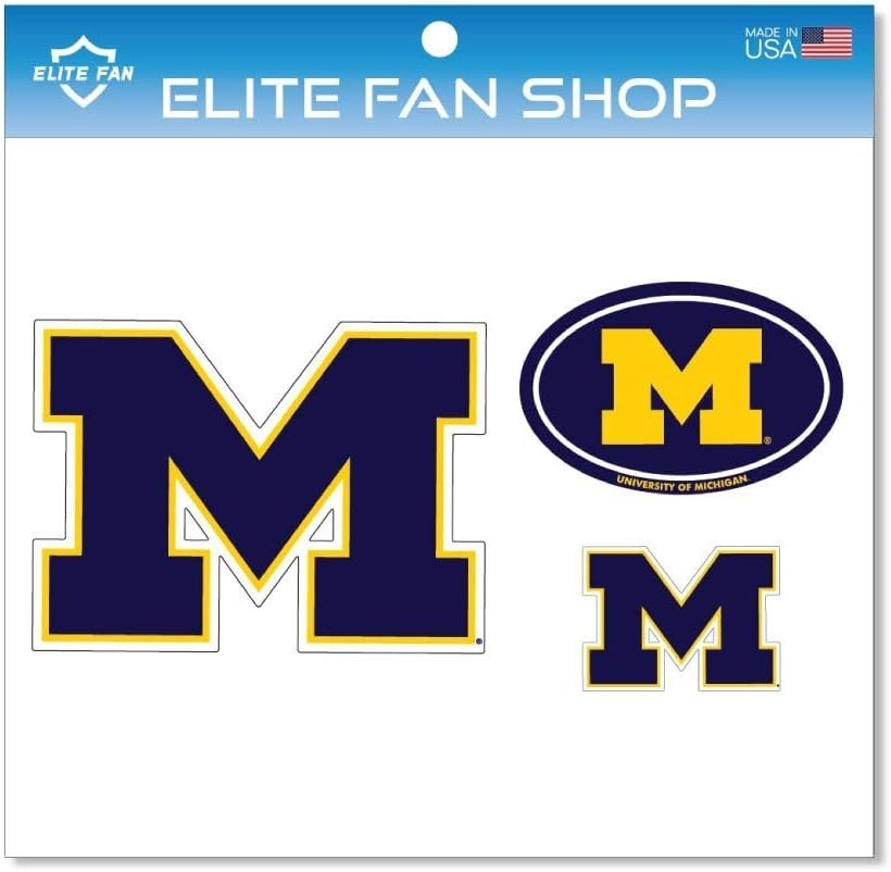 Elite Fan Shop NCAA Magnet 3-Pack