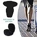 Kefee High Heel Inserts, 8 Pieces, Black, Unisex, 1.5 in Thickness, Prevent Shoe Slipping, Reduce Foot Pain