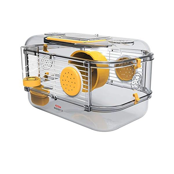 Zolux - Gabbia per criceti, topi, gerbilli "Rody 3", mini
