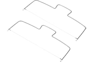 HARFINGTON 2Pcs Pottery Slicer Clay Cutter Wire Single Curve Adjustable Ceramic Cutting Tool Stainless Steel Clay Sculpting T