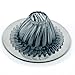 SlipX Solutions Gray Hydro Flow Hair Catcher Keeps Hair Out of Tub & Shower Drains to Prevent Clogs (Fits Open Drains, No Tools Required, Stylish Design)