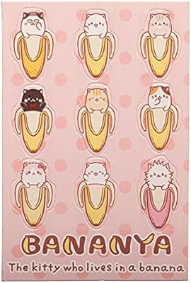 Bioworld Bananya Cat Anime Charm Allover Printed Pink Lanyard Id