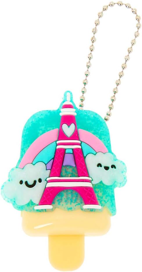 Claire's Pucker Pops Girl's Pucker Pops Eiffel Tower Lip Gloss - Raspberry
