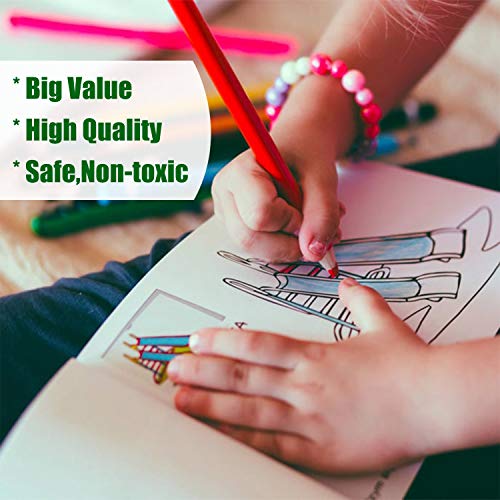 MEMX Colored Pencils Set, Presharpened - Colored Pencils for Adults and for Kids - Color Pencils For Artists With Cardboard Case - Professional Coloring Pencils for Adult Coloring Book, 24 Count