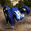 Swonuk-Remote-Control-Car-for-6-12-Years-Old-Kids-2-in-1-Tire-Switching-RC-Stunt-Car-4WD-24Ghz-Double-Sided-Tumbling-Stunt-Car-360-Flips-RC-Tracked-Vehicle-for-Boys-Girls-Gift-Blue Swonuk Remote Control Car for 6-12 Years Old Kids, 2 in 1 Tire Switching RC Stunt Car 4WD 2.4Ghz Double Sided Tumbling…