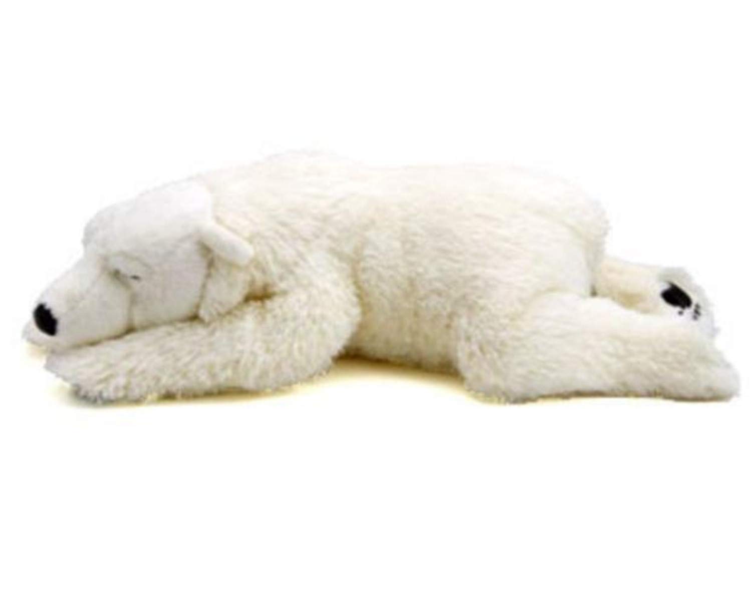 Photo 1 of TAMMYFLYFLY Sleep Polar Bear Plush,Cute Stuffed Animal, Plush Toy, 14 Inches Soft Toy (Medium)