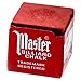 Master Red Billiard Cue Stick Chalk 1 Dozen