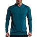 Gerlobal Mens Gym Workout Active Muscle Bodybuilding Long Sleeve Hoodies Casual Hooded Sweatshirts Blue,X-Large