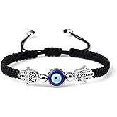 APOTRONI Hamsa Evil Eye Red String Bracelet for Men Women Men Handmade Rope Lucky Protection Bracelet