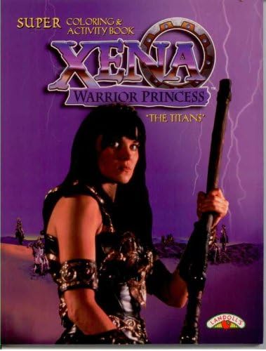 Download Amazon Com Xena Warrior Princess Super Coloring And Activity Book The Titans Storybook Sketch Pads Office Products