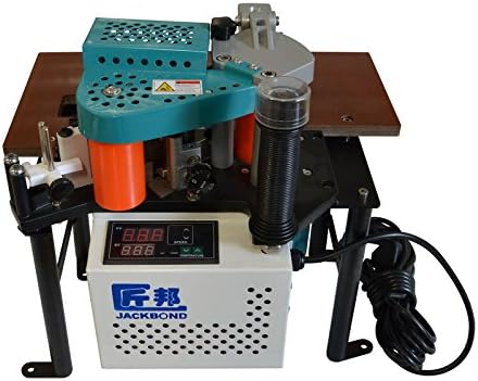 JBT101 Woodworking Portable edge bander machine speed control model Fit for plate straight arc irregular banding Edge job 110V / 220V can working at 45 degree