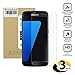 Samsung Galaxy S7 Tempered Glass(3-Pack)Screen Protector,Acoverbest Ultra Thin Protective Glass((No Full Screen Coverage))
