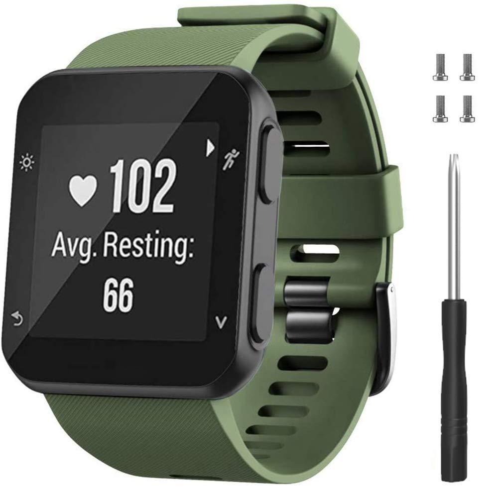 Shieranlee Soft Silicone Strap for Garmin Approach S10 Lightweight GPS Golf Watch Strap