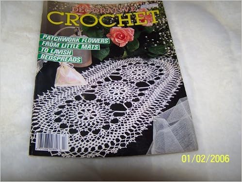 Decorative Crochet Magazine January 1990 No 13 Amazon Com Books