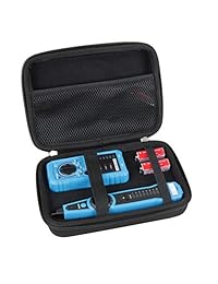 Hermitshell   Maletín rígido de viaje para ELEGIANT Tacklife Meterk RJ11 RJ45