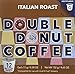 Double Donut Coffee Pods, Italian Roast, Fresh Dark Roast Coffee in Single-Serve Capsules for Keurig K Cups Coffee Machines, 24 Count