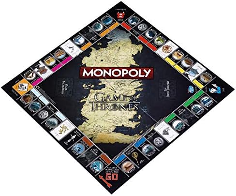 Amazon Co Jp ゲーム オブ スローンズ Game Of Thrones オフィシャル商品 Monopoly モノポリー ボードゲーム 遊び 英語 ワンサイズ Game Of Thrones 服 ファッション小物
